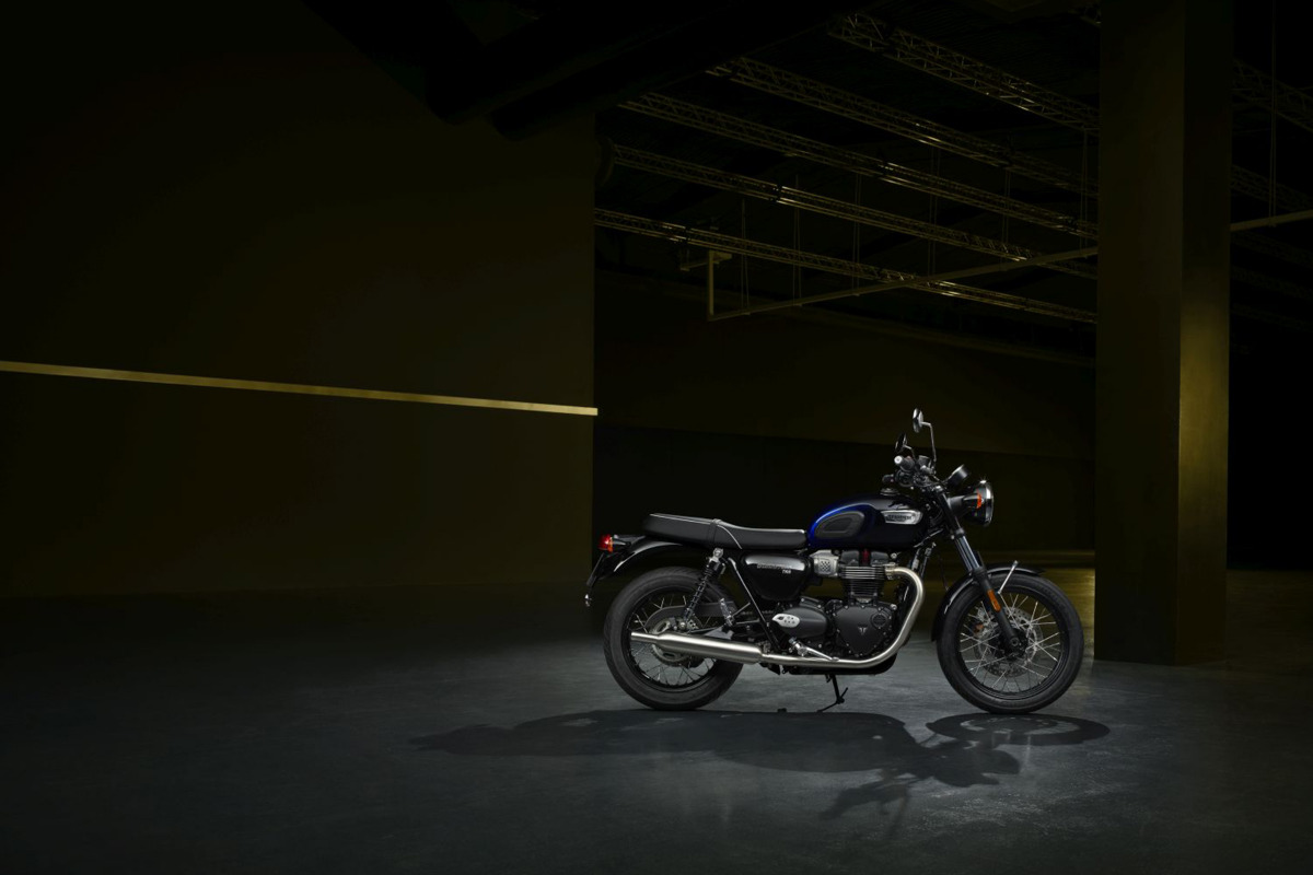 Acht Triumph Bonneville Stealth Editions voor 2024